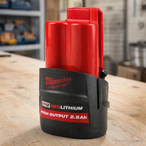 Batteria Milwaukee M12HB2.5 2.5Ah 12V Li-Ion    