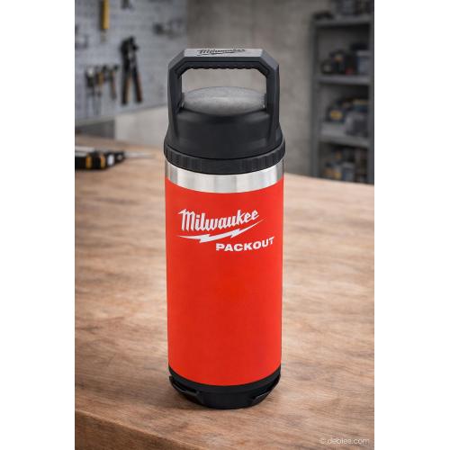 Milwaukee packout bottiglia 710 ml rossa