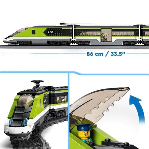 LEGO CITY 60337 TRENO PASSEGGERI ESPRESSO MOD. 60337 EAN 5702017162126