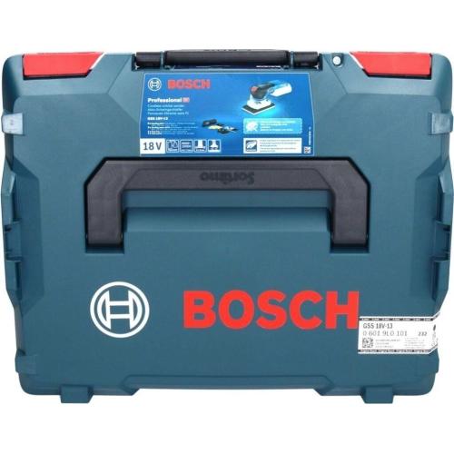 Levigatrice orbitale a batteria Bosch GSS18V-18 2mm 20000opm 10000rpm Solo 18V Li-Ion con L-Boxx    