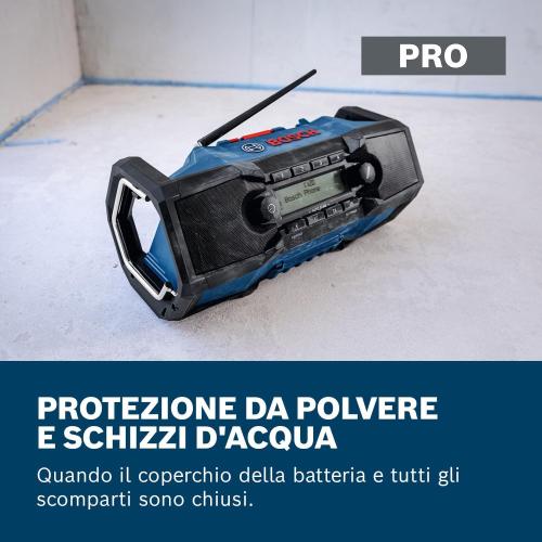 Bosch GPB18V-3SSC Radio senza fili Solo 18V Li-Ion    