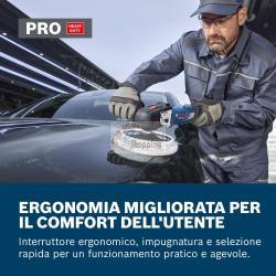 Lucidatrice Bosch GPO14-180S 180mm 3500rpm 1400W    