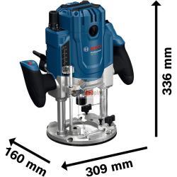 Fresatrice verticale Bosch GOF20-12 1/2"-1/4" 25000 giri/min 2000W    