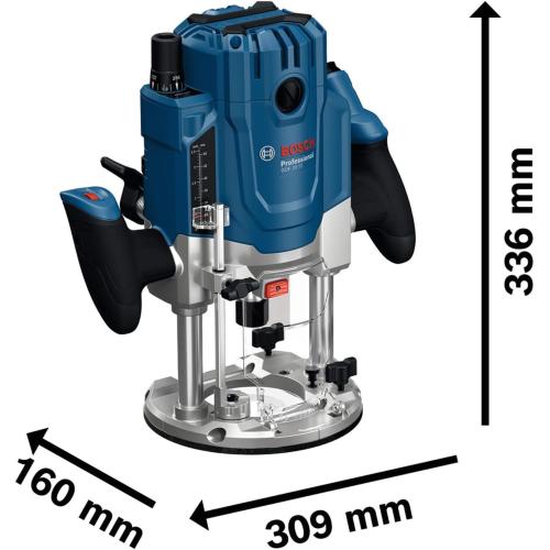Fresatrice verticale Bosch GOF20-12 1/2"-1/4" 25000 giri/min 2000W    