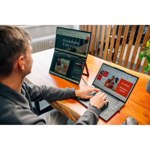 VERBATIM PORTABLE 15.6 DUAL MONITOR ESSENTIALS MOD. 32403 EAN 23942324034