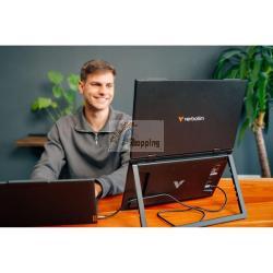 VERBATIM PORTABLE 15.6 DUAL MONITOR ESSENTIALS MOD. 32403 EAN 23942324034