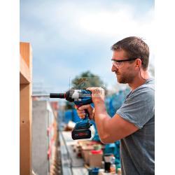 Avvitatore a massa battente BOSCH GDS 18V-1000 C (2 x 8,0 Ah ProCORE + GAL1880CV + L-Boxx 136 + modulo Bluetooth GCY42)