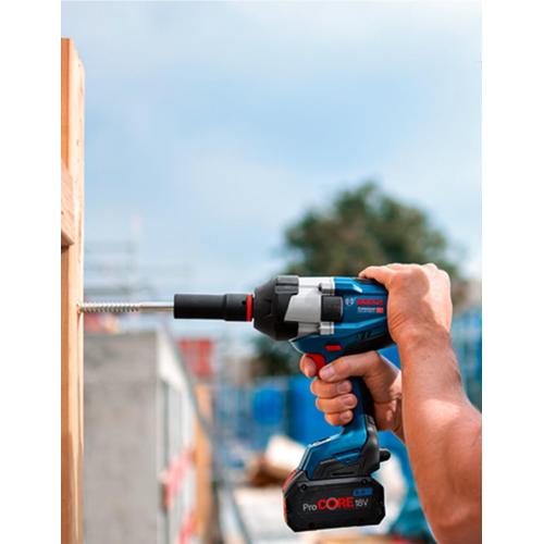 Avvitatore a massa battente BOSCH GDS 18V-1050 H (1 x 8,0 Ah ProCORE + GAL1880CV + L-Boxx 136)