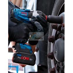 Avvitatore a massa battente BOSCH GDS 18V-1050 H (1 x 8,0 Ah ProCORE + GAL1880CV + L-Boxx 136)