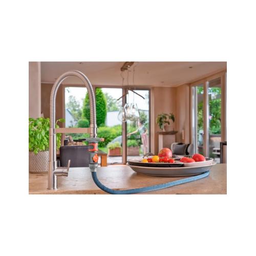 Tubo textil liano xtreme con connettore per rubinetti GARDENA 10m