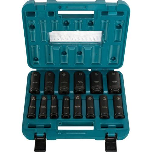 MAKITA SCHLAGN-SET 14 pezzi 1/2 IM.BLK MOD. E-16586 EAN 88381791236