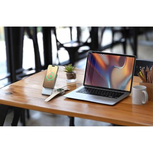 ALOGIC MATRIX+ 3-IN-1 MAGNETIC CHARGER+POWER BANK+AW PUK BIANCO MOD. MSPBDDAWCWH-G EAN 9350784027795