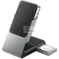 ALOGIC MATRIX+ WIRELESS 3-IN-1 CHARGING ST.MAGSAFE + VENT MOUNT MOD. MM31CPBCBK-G EAN 9350784028402