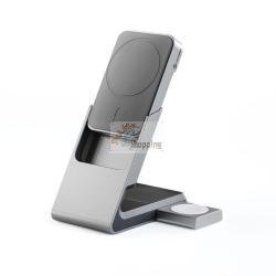 ALOGIC MATRIX+ WIRELESS 3-IN-1 CHARGING ST.MAGSAFE + VENT MOUNT MOD. MM31CPBCBK-G EAN 9350784028402