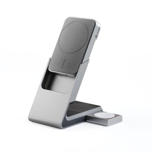 ALOGIC MATRIX+ WIRELESS 3-IN-1 CHARGING ST.MAGSAFE + VENT MOUNT MOD. MM31CPBCBK-G EAN 9350784028402