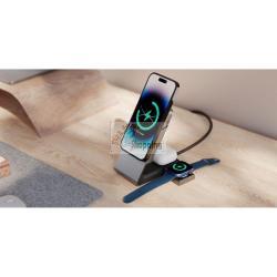 ALOGIC MATRIX+ WIRELESS 3-IN-1 CHARGING ST.MAGSAFE + VENT MOUNT MOD. MM31CPBCBK-G EAN 9350784028402