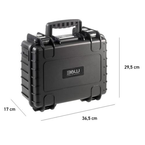 B&W DRONE.CASE PP.117 NERO PER DJI FLIP MOD. PP.117.B.FLIP EAN 4031541766229