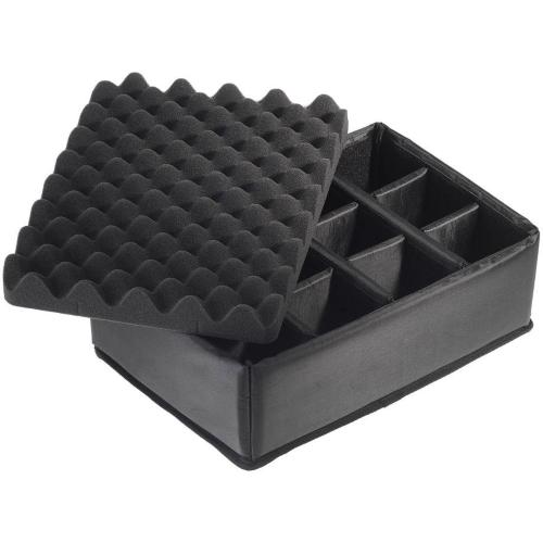 B&W VALIGIA OUTDOOR TIPO 4000 NERO CON DIVISIONE SCOMPARTI MOD. 4000/B/RPD EAN 4031541703231