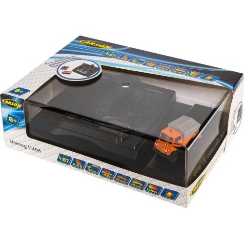 CARSON 1:87 MB UNIMOG U406 100% RTR MOD. 500504125 EAN 4005299541254