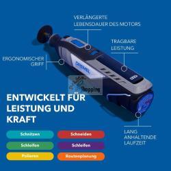 DREMEL 8250 2.0 AH 12V 65 PZ. MOD. F0138250JF EAN 4053423319743