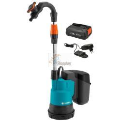 GARDENA 2000/2 18V P4A KIT POMPA A CIST.ACQUA PIOV.A BATT. MOD. 14602-20 EAN 4078500054119