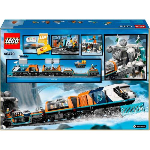 LEGO CITY 60470 EXPLORERS ARCTIC POLAR EXPRESS TRAIN MOD. 60470 EAN 5702017822198