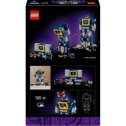 LEGO ICONS 10358 TRANSFORMERS: SOUNDWAVE MOD. 10358 EAN 5702017829173