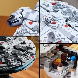 LEGO STAR WARS 75375 MILLENNIUM FALCON MOD. 75375 EAN 5702017584348