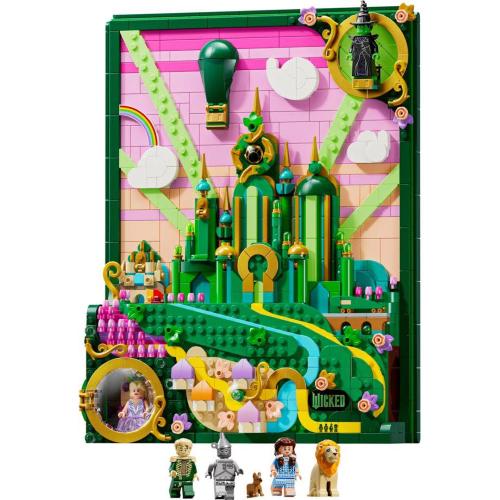 LEGO WICKED 75685 EMERALD CITY WALL ART MOD. 75685 EAN 5702017812939