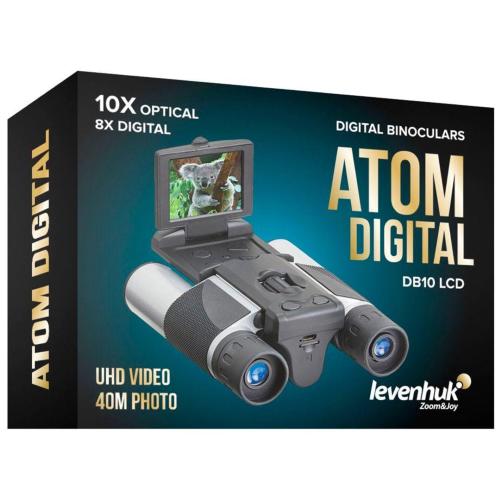 LEVENHUK ATOM DIGITAL DB10 LCD BINOCOLO MOD. 81703 EAN 5905555001272