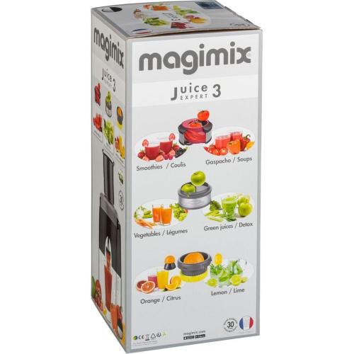 MAGIMIX JUICE EXPERT 3 CROM. OPACO / NERO MOD. 18082 EB EAN 3519280019680