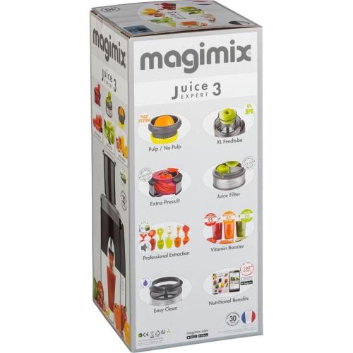 MAGIMIX JUICE EXPERT 3 CROM. OPACO / NERO MOD. 18082 EB EAN 3519280019680