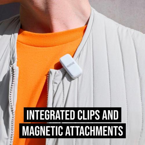 RODE WIRELESS MICRO LIGHTNING BIANCO MOD. WIELESSMICLIGHT EAN 698813014880