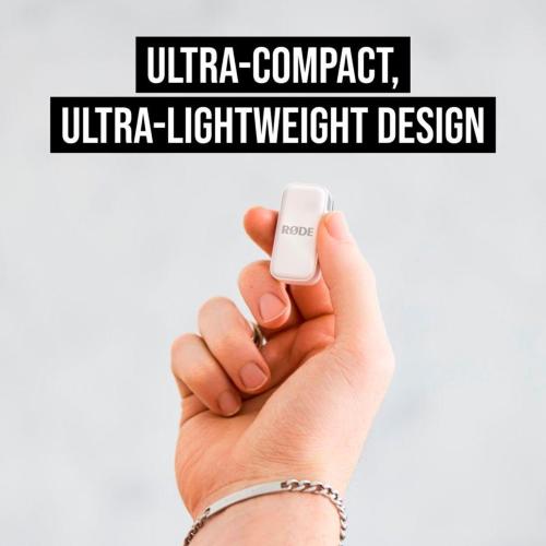 RODE WIRELESS MICRO LIGHTNING BIANCO MOD. WIELESSMICLIGHT EAN 698813014880