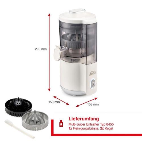SOLIS MULTI JUICERMATIC TIPO 8455 MOD. S0185 / 92187 EAN 7611210921875
