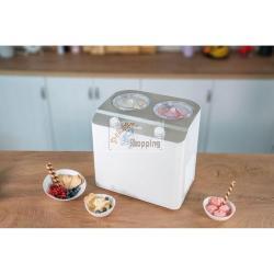 UNOLD 48830 DOPPIO BIANCO MACCHINA PER GELATO MOD. 48830 EAN 4011689488306