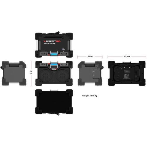 PERFECTPRO ROCKHART 18V RADIO DA CANTIERE MOD. RH4-18V EAN 8719689465544