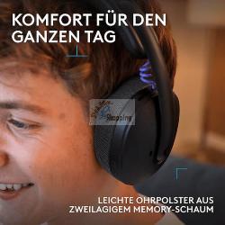 LOGITECH G G325 LIGHTSPEED PC-HEADSET SCHWARZ BT 5.2 MOD. 981-001524 EAN 5099206129856