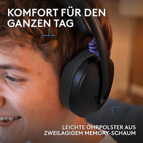 LOGITECH G G325 LIGHTSPEED PC-HEADSET SCHWARZ BT 5.2 MOD. 981-001524 EAN 5099206129856