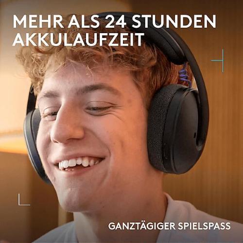 LOGITECH G G325 LIGHTSPEED PC-HEADSET SCHWARZ BT 5.2 MOD. 981-001524 EAN 5099206129856