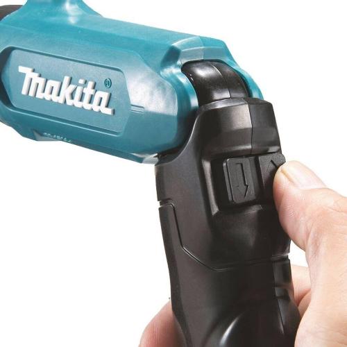 Avvitatore a batteria Makita DF001DW 1/4" 6Nm 200rpm con 1 batterie da 1.5Ah 3.6V Li-Ion + 81 accessori + custodia