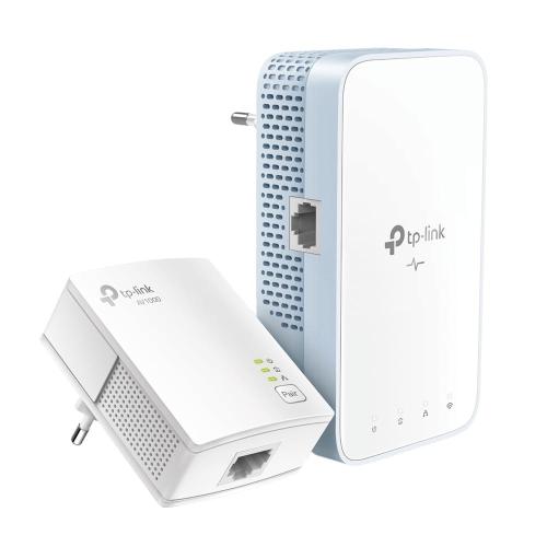 ORIGINALE TP-Link Accessori per computer Bianco TL-WPA7517 KIT Powerline TL-WPA7517 + TL-PA7017, Gigabit Ethernet, Up to 300 m, OFDM (PLC) TL-WPA7517 KIT Powerline EAN 6935364052584