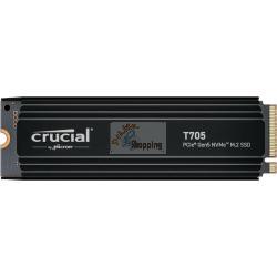 Crucial SSD T705 1TB PCie 5.0 NVMe w/Heatsink mod. CT1000T705SSD5