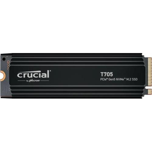 Crucial SSD T705 2TB PCie 5.0 NVMe w/Heatsink mod. CT2000T705SSD5
