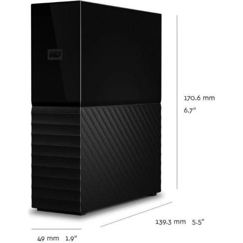 WD My Book 22TB USB 3.0 mod. WDBBGB0220HBK-EESN