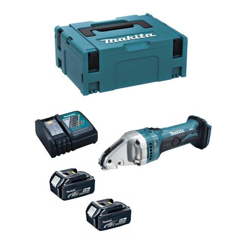 Cesoia MAKITA DJS161RTJ (2 x 5,0 Ah + DC18RC + MAKPAC 2)