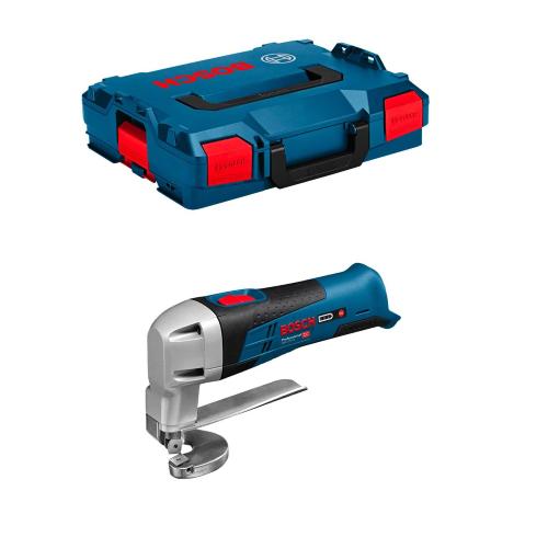Cesoia per metallo BOSCH GSC 12V-13 (Solo corpo + L-Boxx 102)