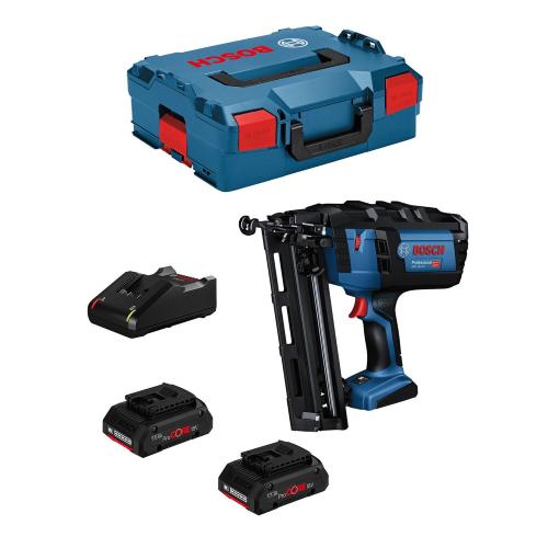 Chiodatrice BOSCH GNH 18V-64 (2 x 4,0 Ah ProCORE + GAL18V-40 + L-Boxx 136)
