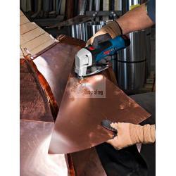 Cesoia per metallo BOSCH GSC 12V-13 (2 x 2,0 Ah + GAL12V-40 + L-Boxx 102)