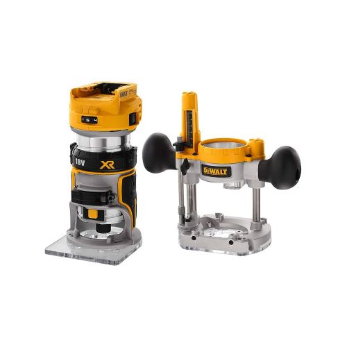 Fresatrice DeWALT DCW604P2T (2 x 5,0 Ah + DCB115 + TSTAK VI)